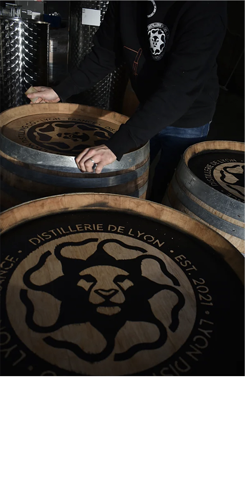 Dude liqueur de café - cocktail - bouteilles -distillerie de Lyon